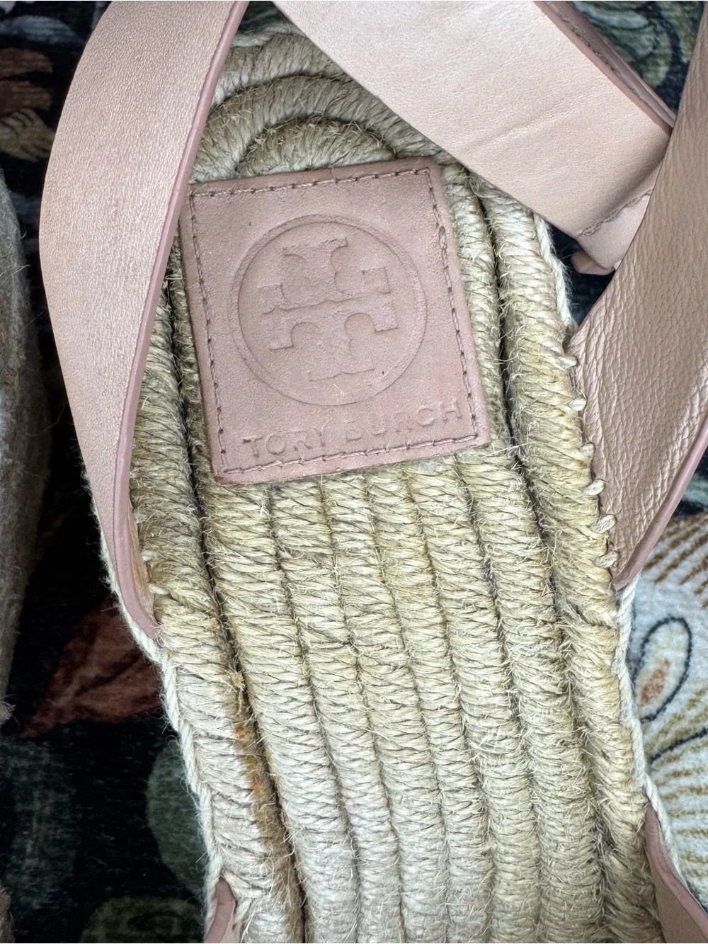 TORY BURCH | Bima Espadrille Wedge Sandals Size 9